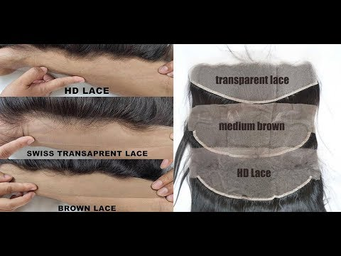 What Is The Difference Between Swiss Lace and HD Lace and Transparent Lace ?