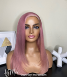 Pink- USED- Wig 16" inch