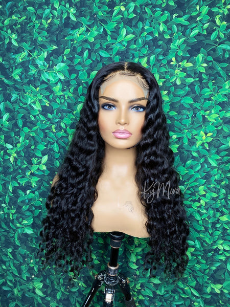 Zalena- Custom 5x5 Glueless Lace Closure Wig 24 inch