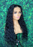 13x4 Water Wave Lace Front Wig 200% Density